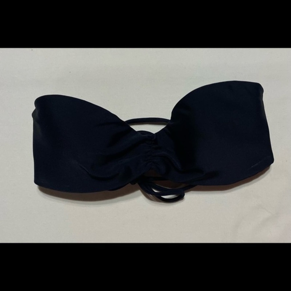 All Saints Black Lazo Bikini Top Size Extra Small NWT - Picture 4 of 4